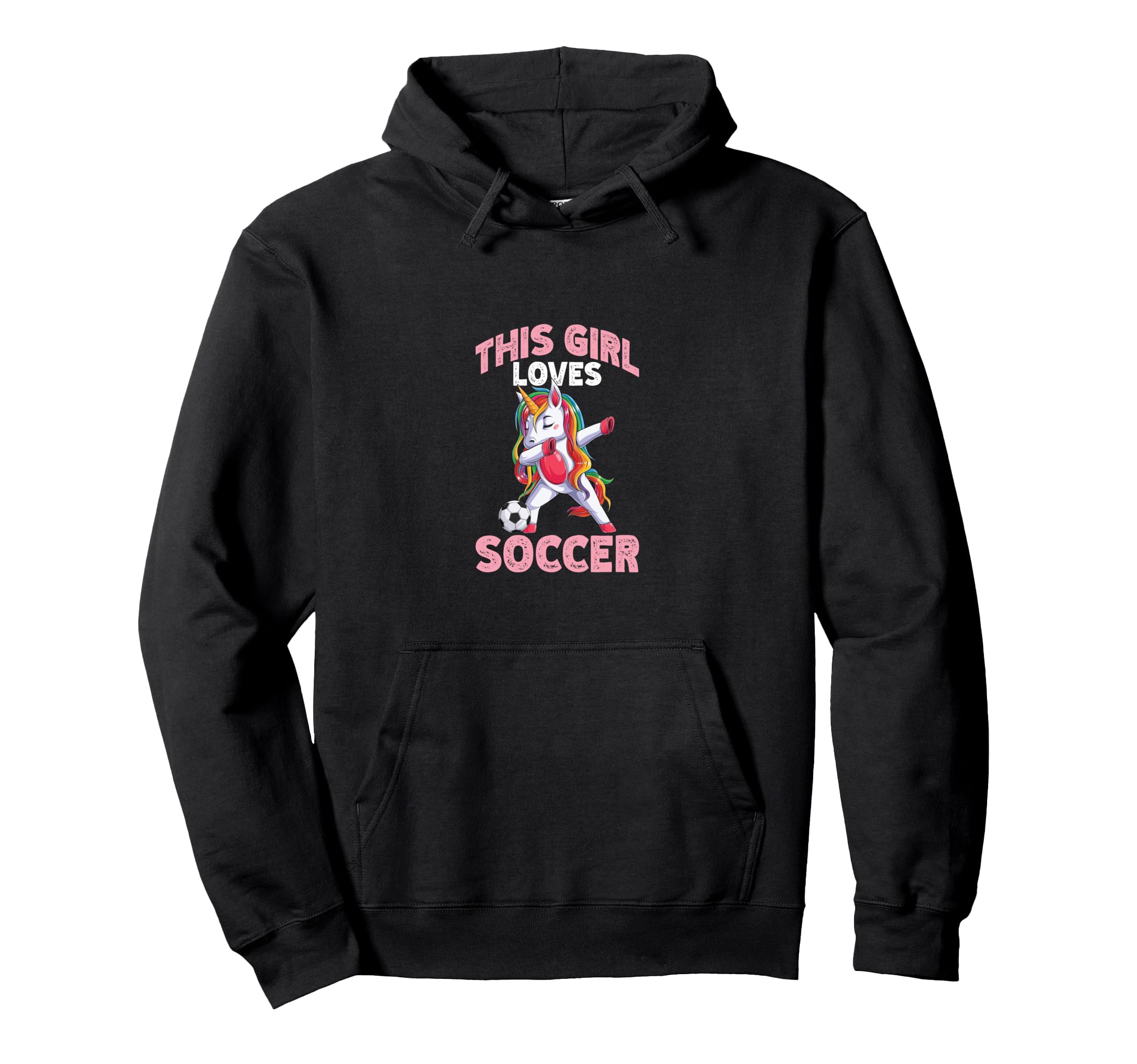 Loves Soccer Funny Sport Hoodie - Minimalist Print Men Women - T-Shirt, Sweatshirt, Hoodie