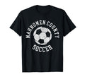Mahnomen County Soccer Distressed 90S T-Shirt - Streetwear Style Unisex - T-Shirt, Sweatshirt, Hoodie