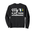 My Heart Is Out There Ball Mama Sweatshirt - Minimalist Print Unisex - T-Shirt, Sweatshirt, Hoodie