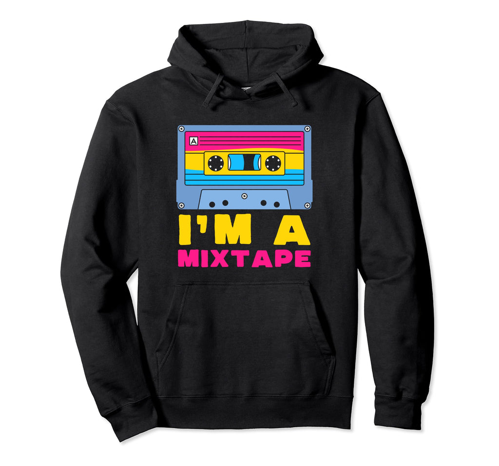 Im Mixtape Pansexual Flag Cassette Hoodie - Streetwear Style for Adults - T-Shirt, Sweatshirt, Hoodie