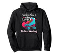 Funny Roller Skating Gift Roller Skate Hoodie - Novelty Apparel for Adults - T-Shirt, Sweatshirt, Hoodie
