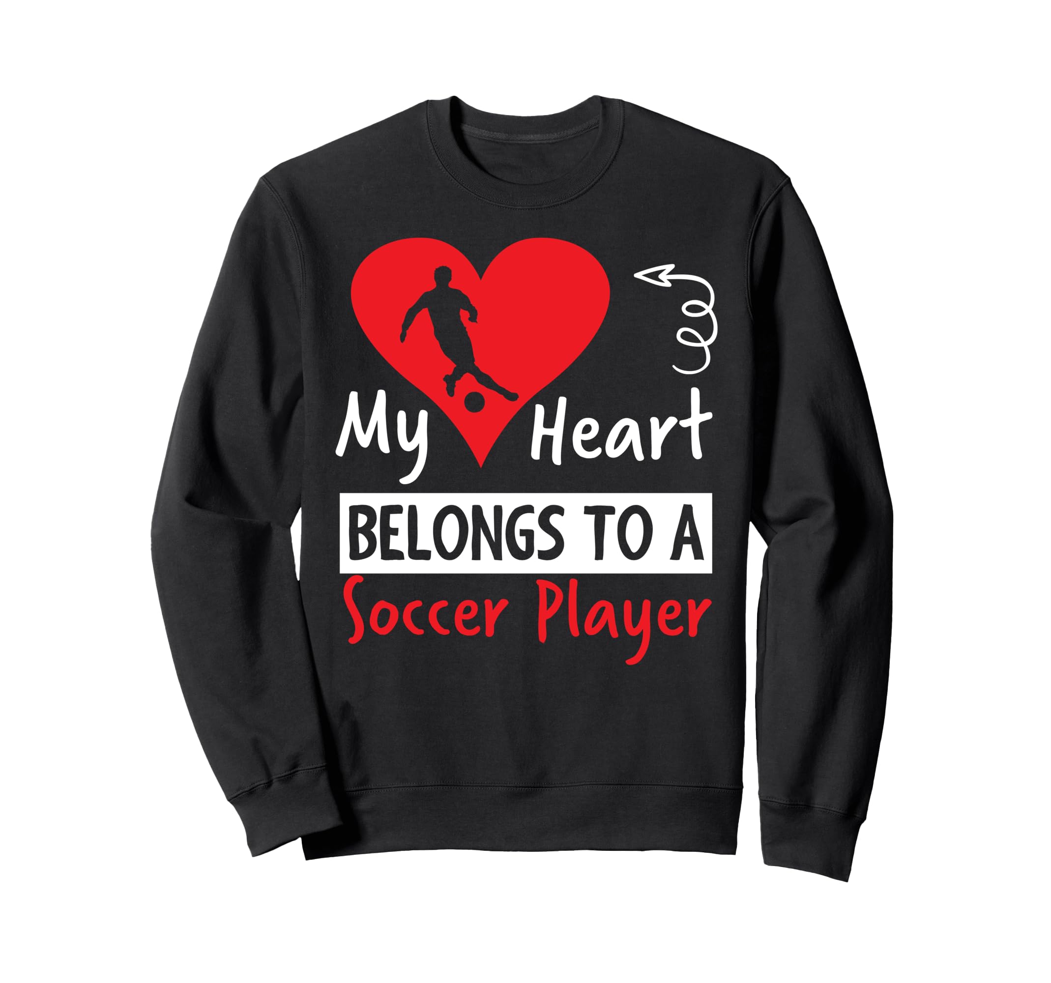 Valentines Day My Heart Belongs To Sweatshirt - Graphic Print Men Women - T-Shirt, Sweatshirt, Hoodie
