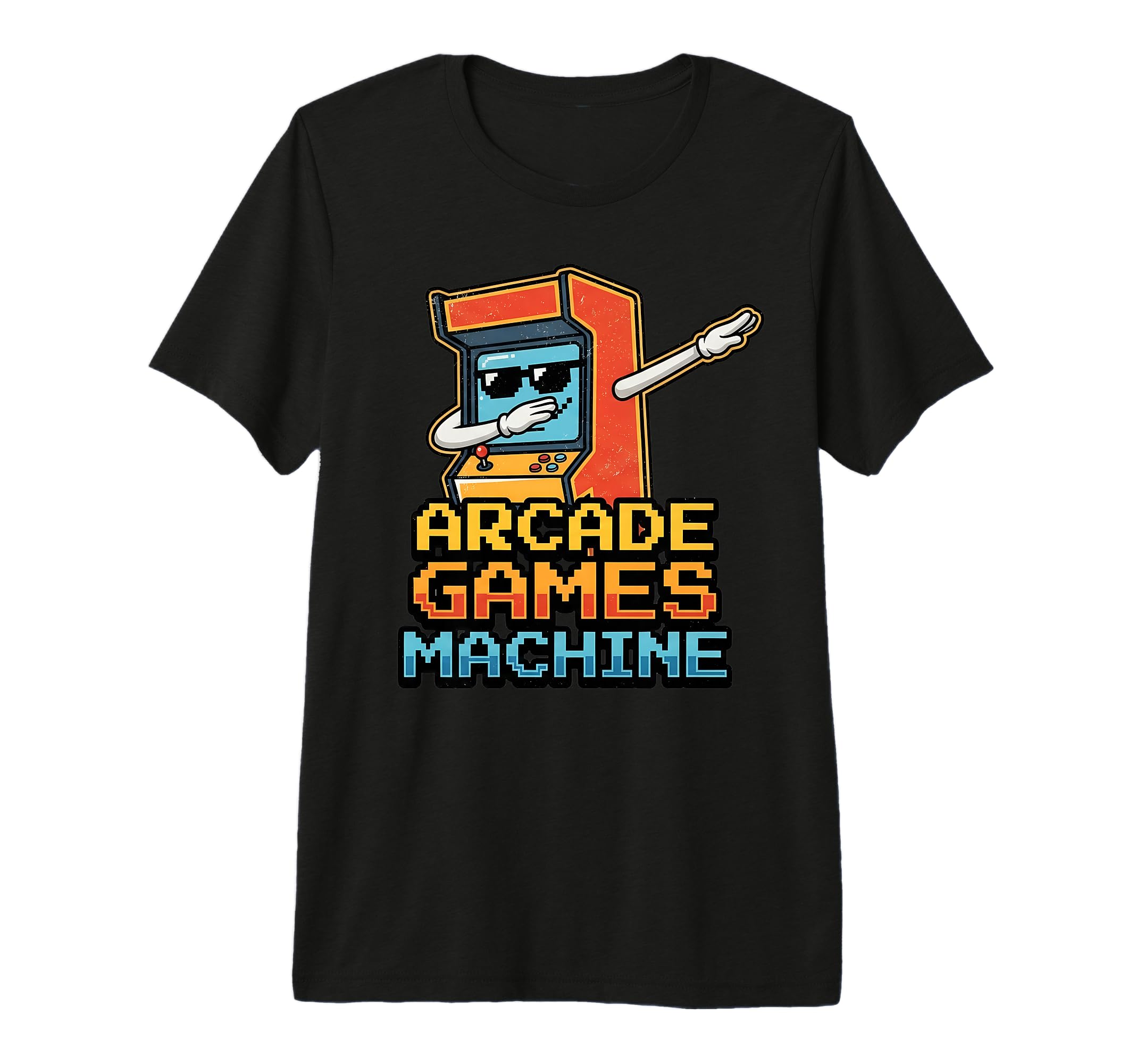 Arcade Games Machine Dabbing 70S 80S 90S T-Shirt - Novelty Apparel Unisex - T-Shirt, Sweatshirt, Hoodie