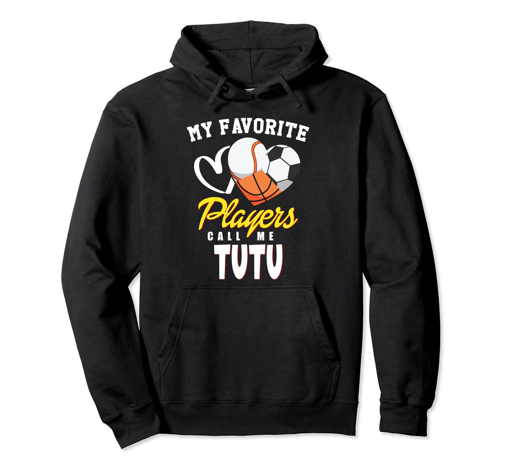 My Favorite Players Baseball Soccer Hoodie - Fun Novelty Design Unisex - T-Shirt, Sweatshirt, Hoodie