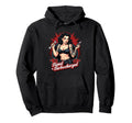 Tuned Turbocharged Car Tuning Pin Up Hoodie - Graphic Print Men Women - T-Shirt, Sweatshirt, Hoodie