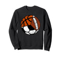 Football Soccer Basketball Player Sweatshirt - Casual Everyday Wear Unisex - T-Shirt, Sweatshirt, Hoodie