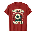 Soccer Heart Beats Faster Fan T-Shirt - Graphic Print Unisex - T-Shirt, Sweatshirt, Hoodie