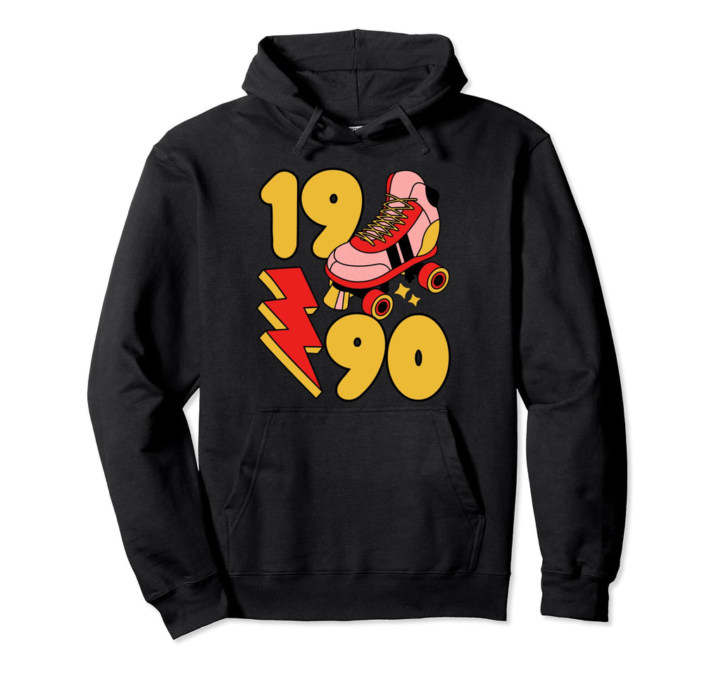 1990 Roller Skate 90S Nostalgia Collector Hoodie - Graphic Print Men Women - T-Shirt, Sweatshirt, Hoodie