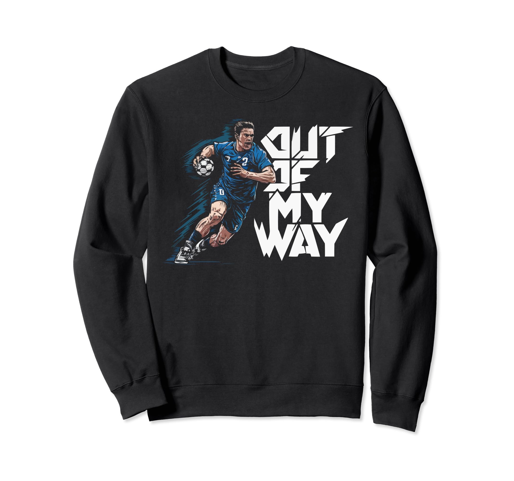 I Love Handball Player Sports Sweatshirt - Trendy Graphic Unisex - T-Shirt, Sweatshirt, Hoodie