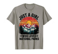 Just Who Loves National Parks Nature T-Shirt - Trendy Graphic for Adults - T-Shirt, Sweatshirt, Hoodie