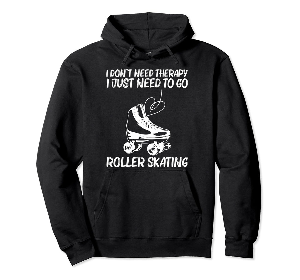 Roller Skating Disco Derby Skates Hoodie - Casual Everyday Wear Unisex - T-Shirt, Sweatshirt, Hoodie