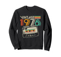 50Th Birthday Gifts 1976 Cassette Tape Sweatshirt - Novelty Apparel Unisex - T-Shirt, Sweatshirt, Hoodie