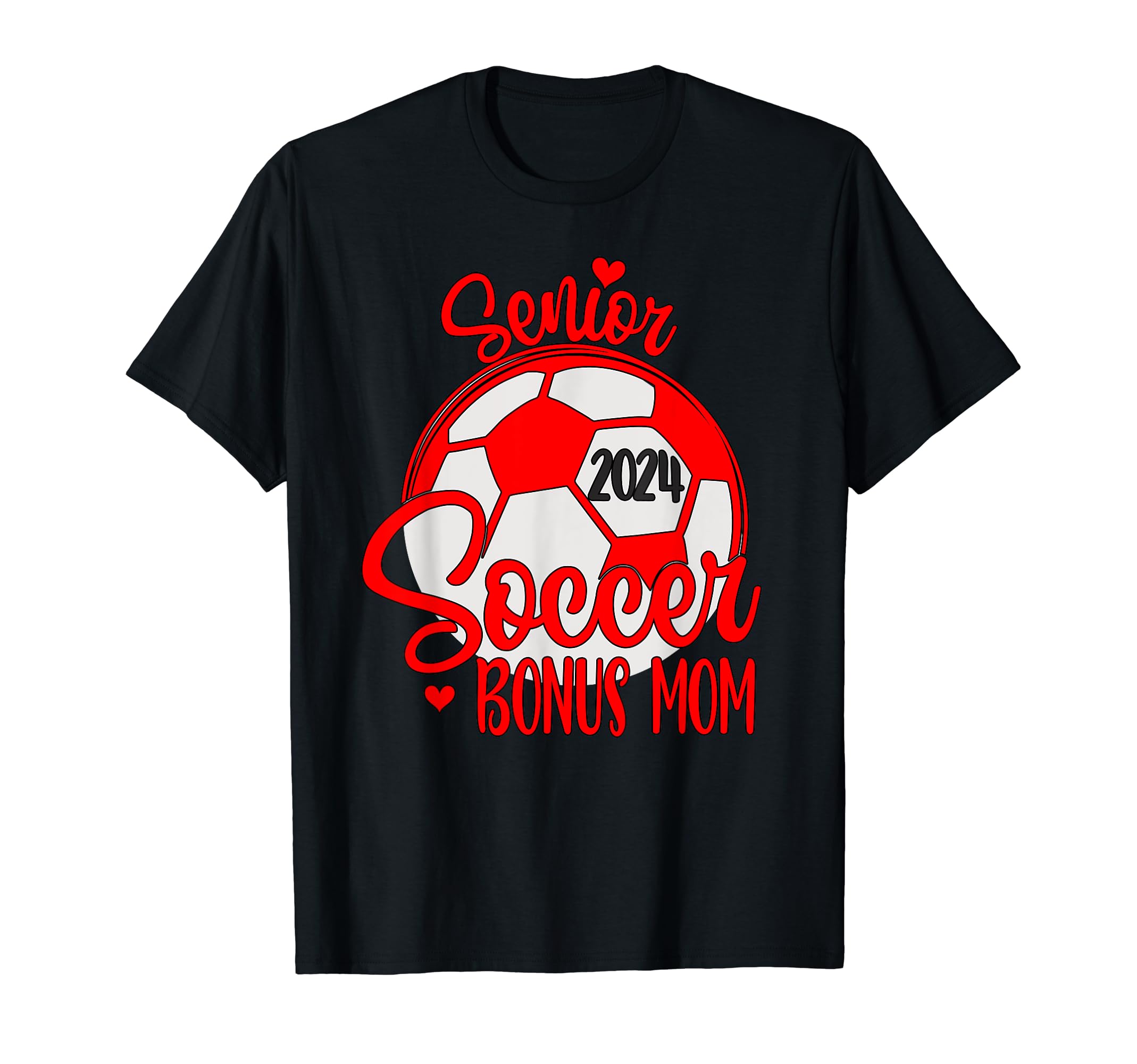 Soccer Mom Senior 2024 High College T-Shirt - Novelty Apparel Men Women - T-Shirt, Sweatshirt, Hoodie