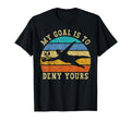 My Goal Is To Deny Yours Funny Soccer T-Shirt - Trendy Graphic Unisex - T-Shirt, Sweatshirt, Hoodie