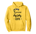 Soccer Mom Hoodie - Trendy Graphic Men Women - T-Shirt, Sweatshirt, Hoodie