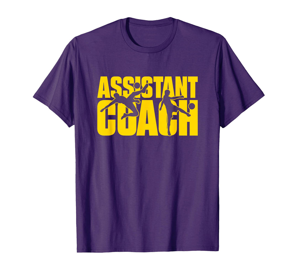 Assistant Soccer Coach T-Shirt - Casual Everyday Wear for Adults - T-Shirt, Sweatshirt, Hoodie