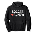 Proud Soccer Aunt Family Sport Groovy Hoodie - Custom Art Print Men Women - T-Shirt, Sweatshirt, Hoodie