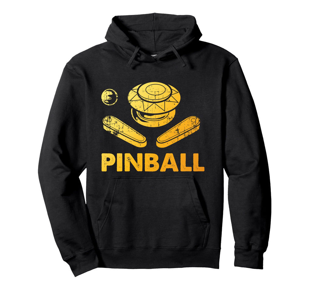 Pinball Funny Pinballer Machine Hoodie - Unique Graphic for Adults - T-Shirt, Sweatshirt, Hoodie