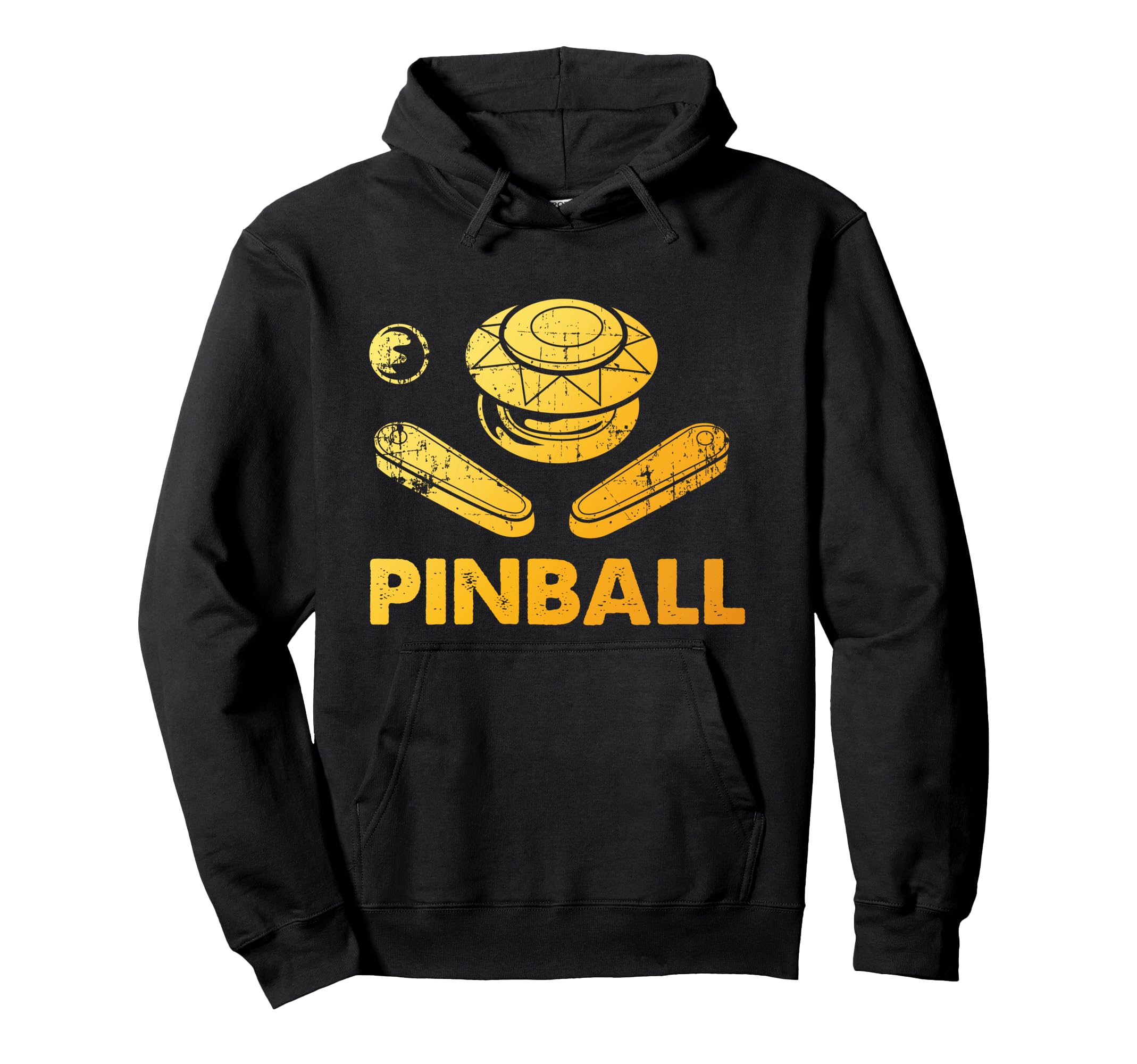 Pinball Funny Pinballer Machine Hoodie - Unique Graphic for Adults - T-Shirt, Sweatshirt, Hoodie