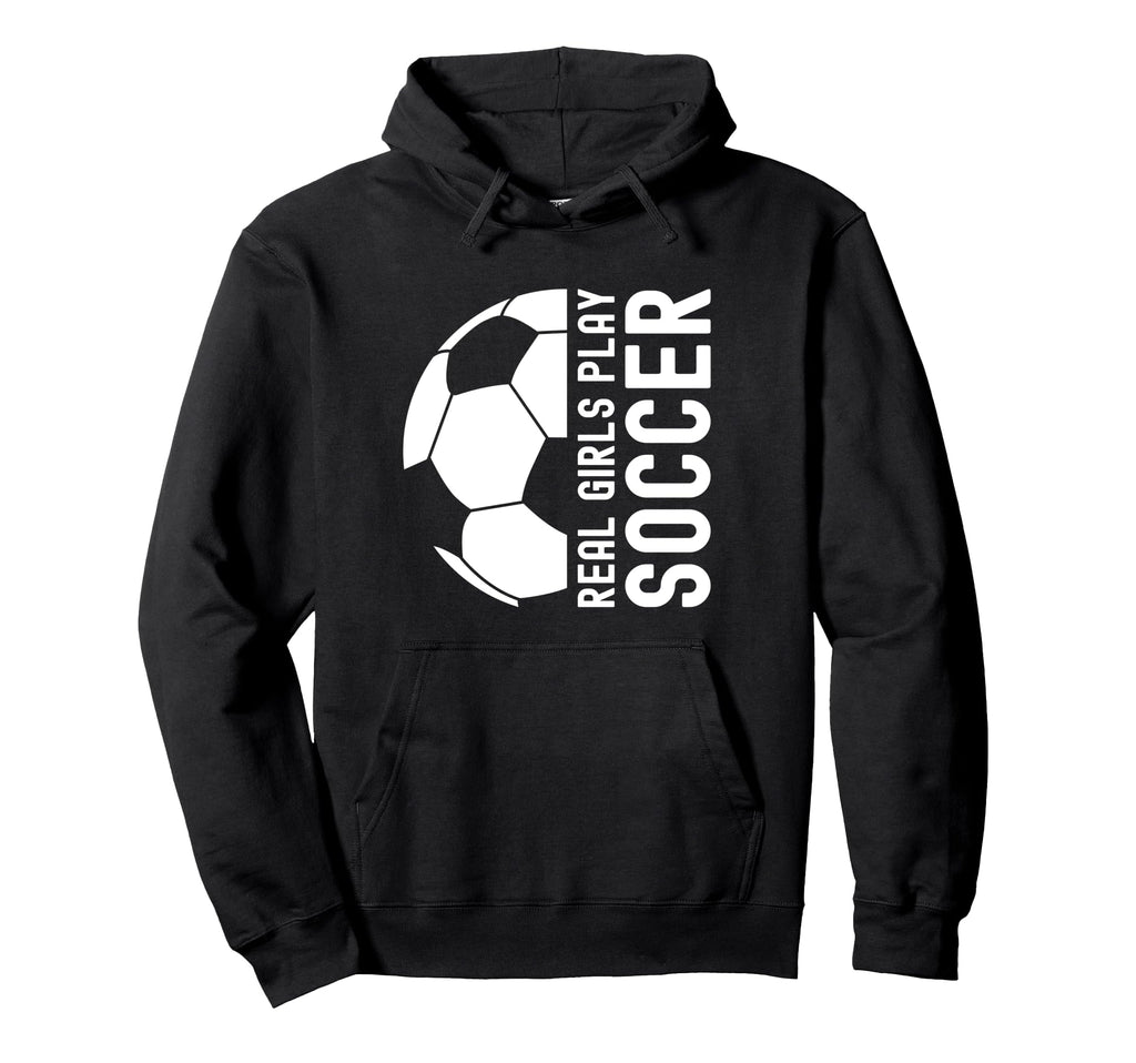 Real Play Soccer Hoodie - Trendy Graphic Men Women - T-Shirt, Sweatshirt, Hoodie