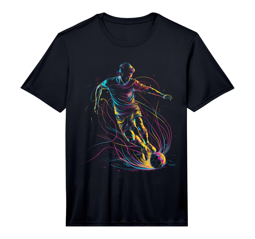 Soccer Player Sports Performance T-Shirt - Minimalist Print Unisex - T-Shirt, Sweatshirt, Hoodie