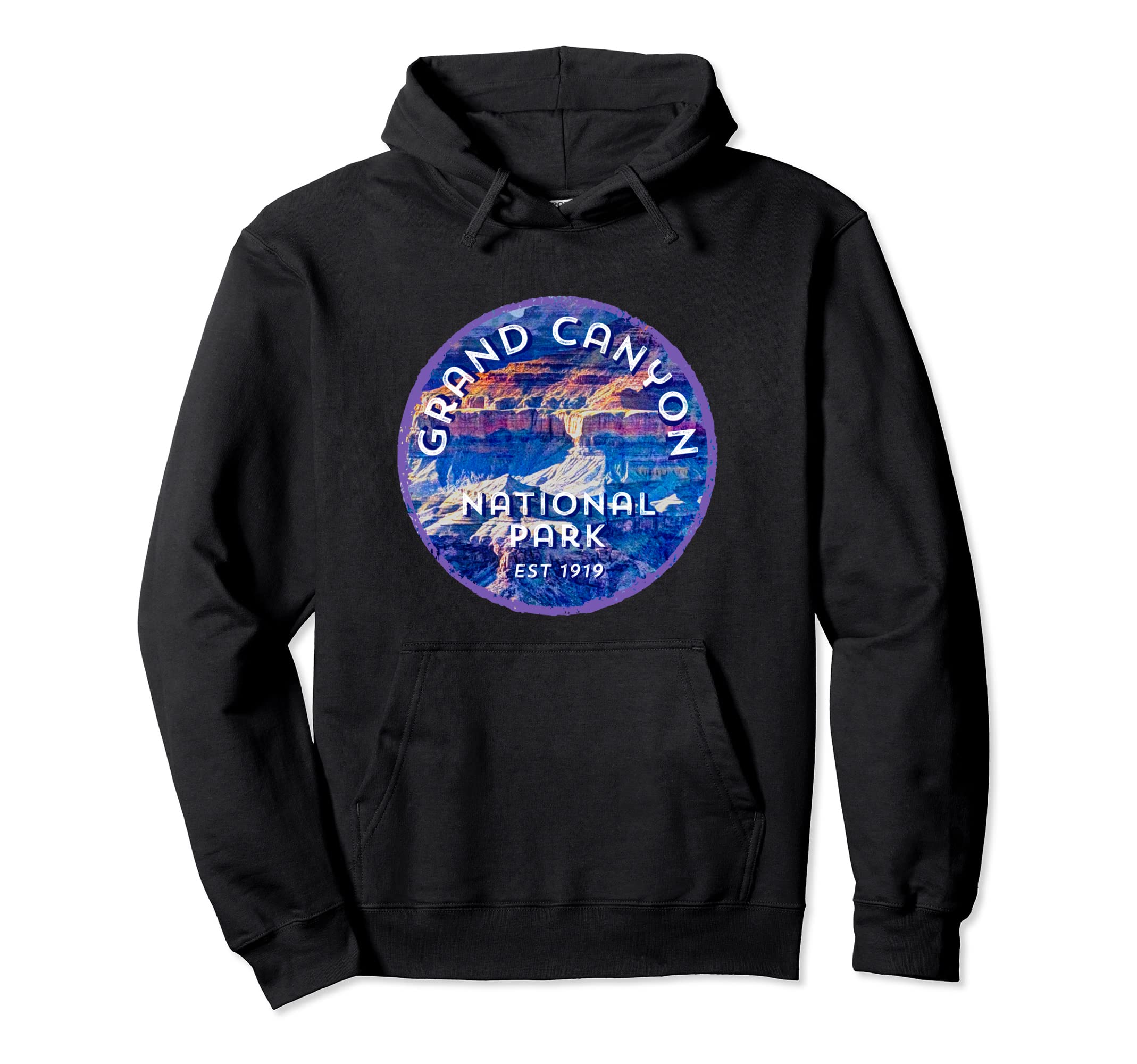 Grand Canyon National Park Est 1919 Hoodie - Minimalist Print Men Women - T-Shirt, Sweatshirt, Hoodie