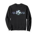 Soccer Heartbeat Sports Soccer Player Sweatshirt - Graphic Print for Adults - T-Shirt, Sweatshirt, Hoodie