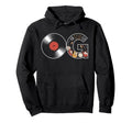 Old School Og Hip Hop Vinyl Cds Tapes 80S Hoodie - Minimalist Print Unisex - T-Shirt, Sweatshirt, Hoodie