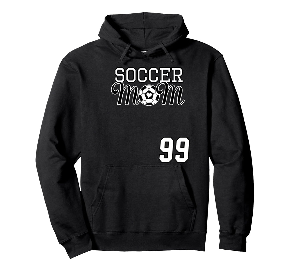 Number 99 Soccer Mom Mothers Day 99 Hoodie - Aesthetic Graphic Men Women - T-Shirt, Sweatshirt, Hoodie