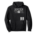 Number 99 Soccer Mom Mothers Day 99 Hoodie - Aesthetic Graphic Men Women - T-Shirt, Sweatshirt, Hoodie