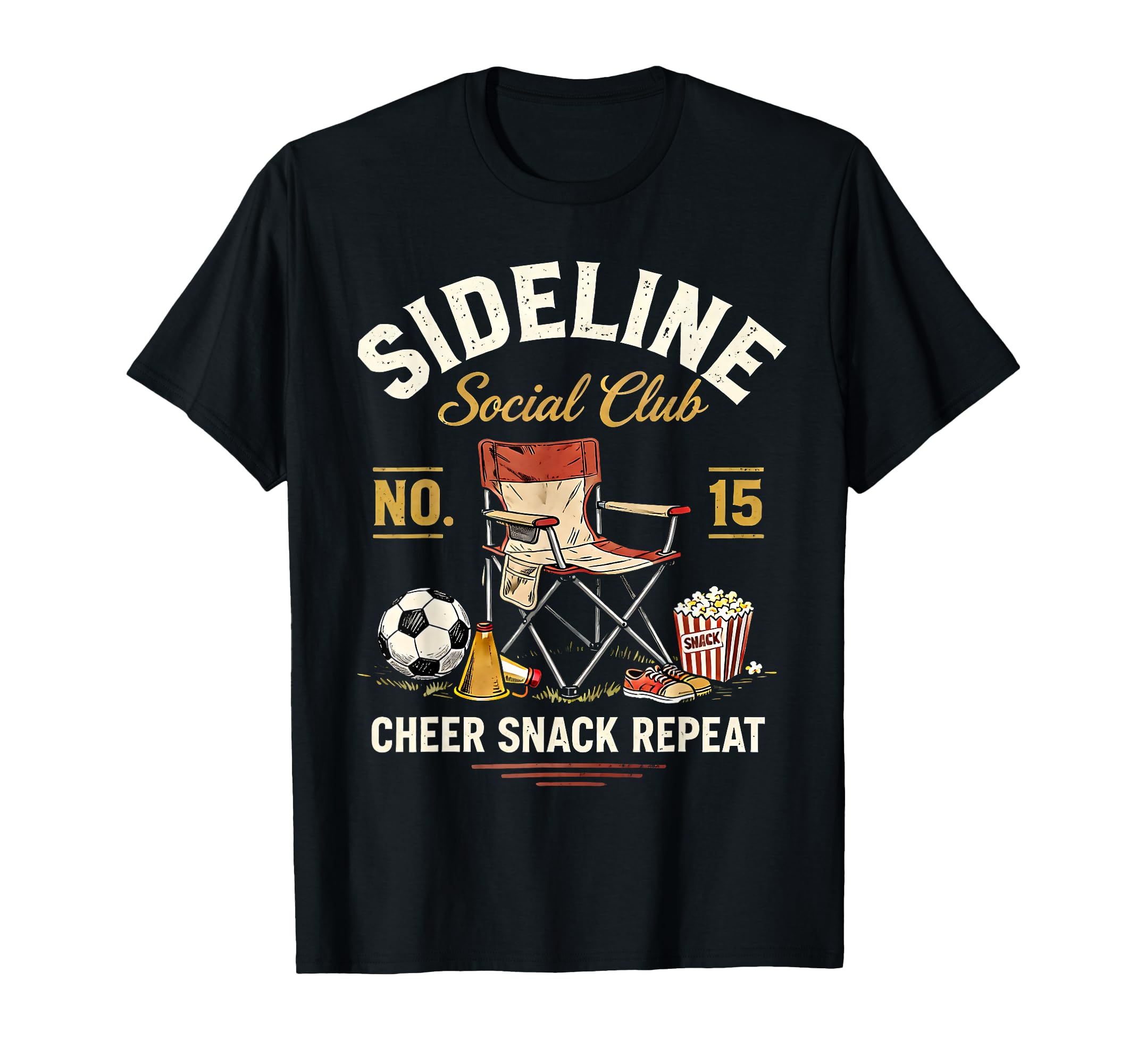 Sideline Social Club Soccer Mom Game T-Shirt - Aesthetic Graphic Unisex - T-Shirt, Sweatshirt, Hoodie