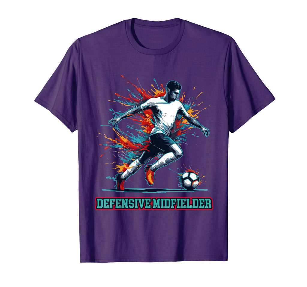 Soccer Defensive Midfielder Fullback T-Shirt - Novelty Apparel Men Women - T-Shirt, Sweatshirt, Hoodie