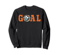 Goal Soccer Ball Break Wall Soccer Sweatshirt - Trendy Graphic for Adults - T-Shirt, Sweatshirt, Hoodie