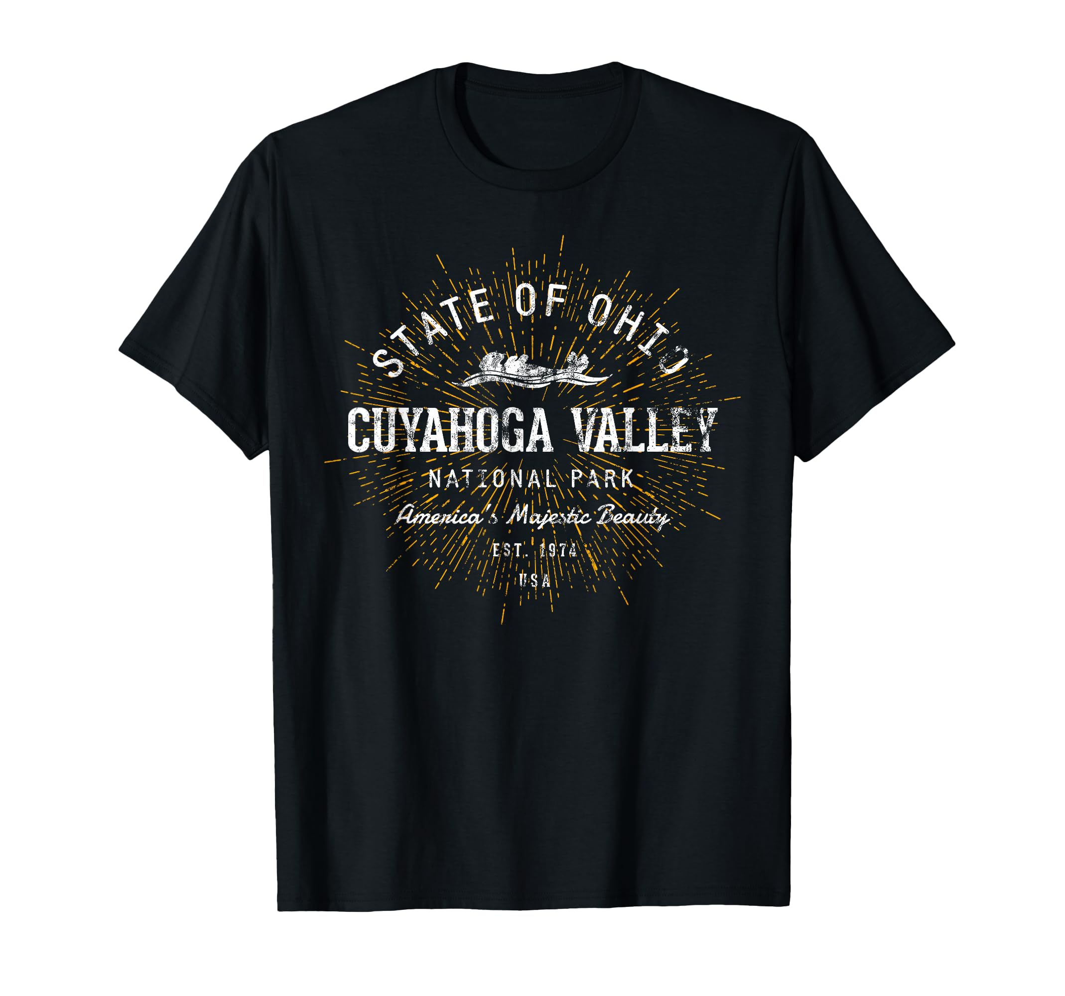 Cuyahoga Valley National Park T-Shirt - Minimalist Print Men Women - T-Shirt, Sweatshirt, Hoodie