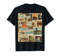 Travel Postcards Collection T-Shirt - Fun Novelty Design for Adults - T-Shirt, Sweatshirt, Hoodie