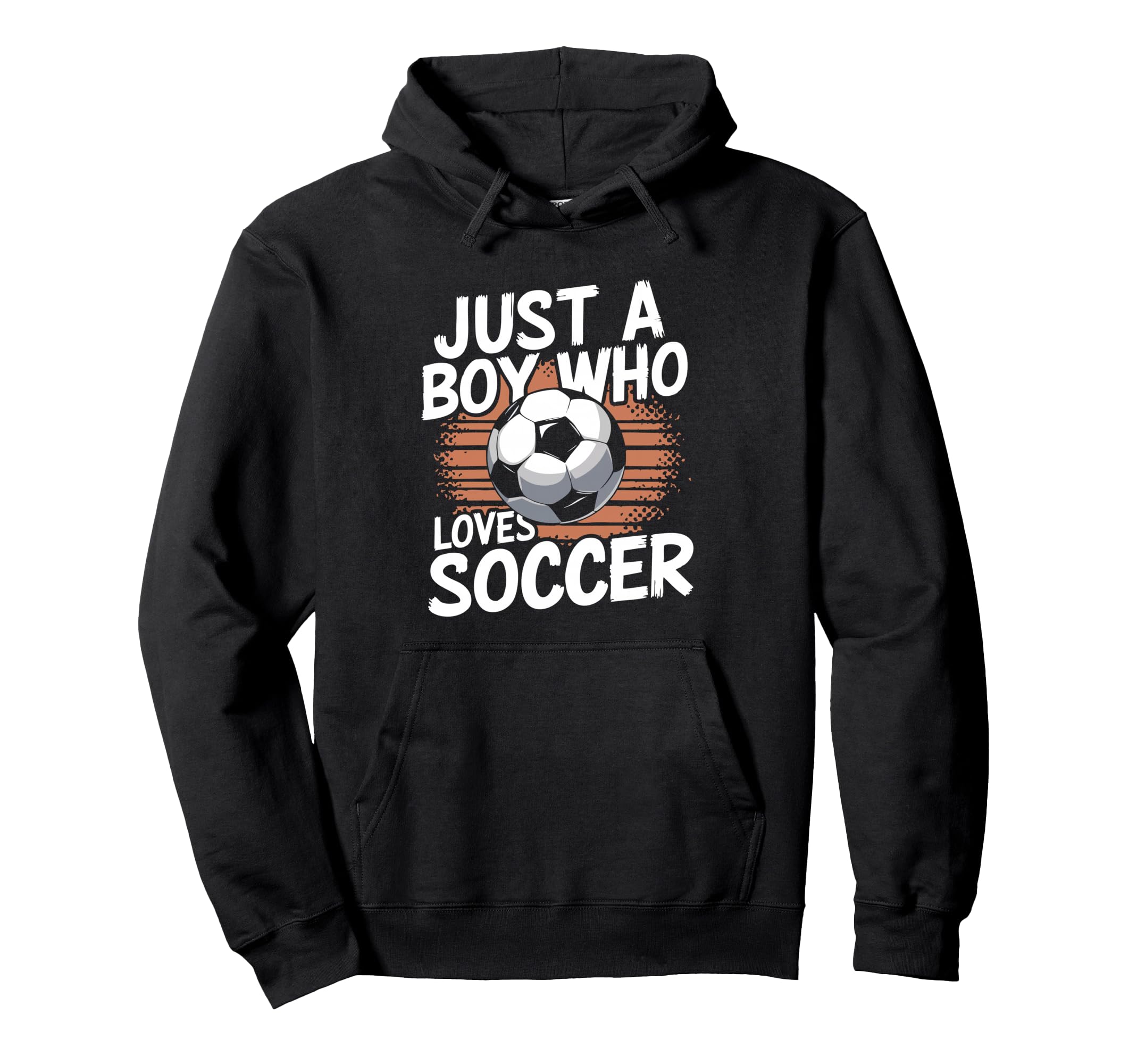 Just Who Loves Soccer Hoodie - Trendy Graphic for Adults - T-Shirt, Sweatshirt, Hoodie