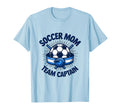 Soccer Mom Team Captain Leadership T-Shirt - Minimalist Print Unisex - T-Shirt, Sweatshirt, Hoodie