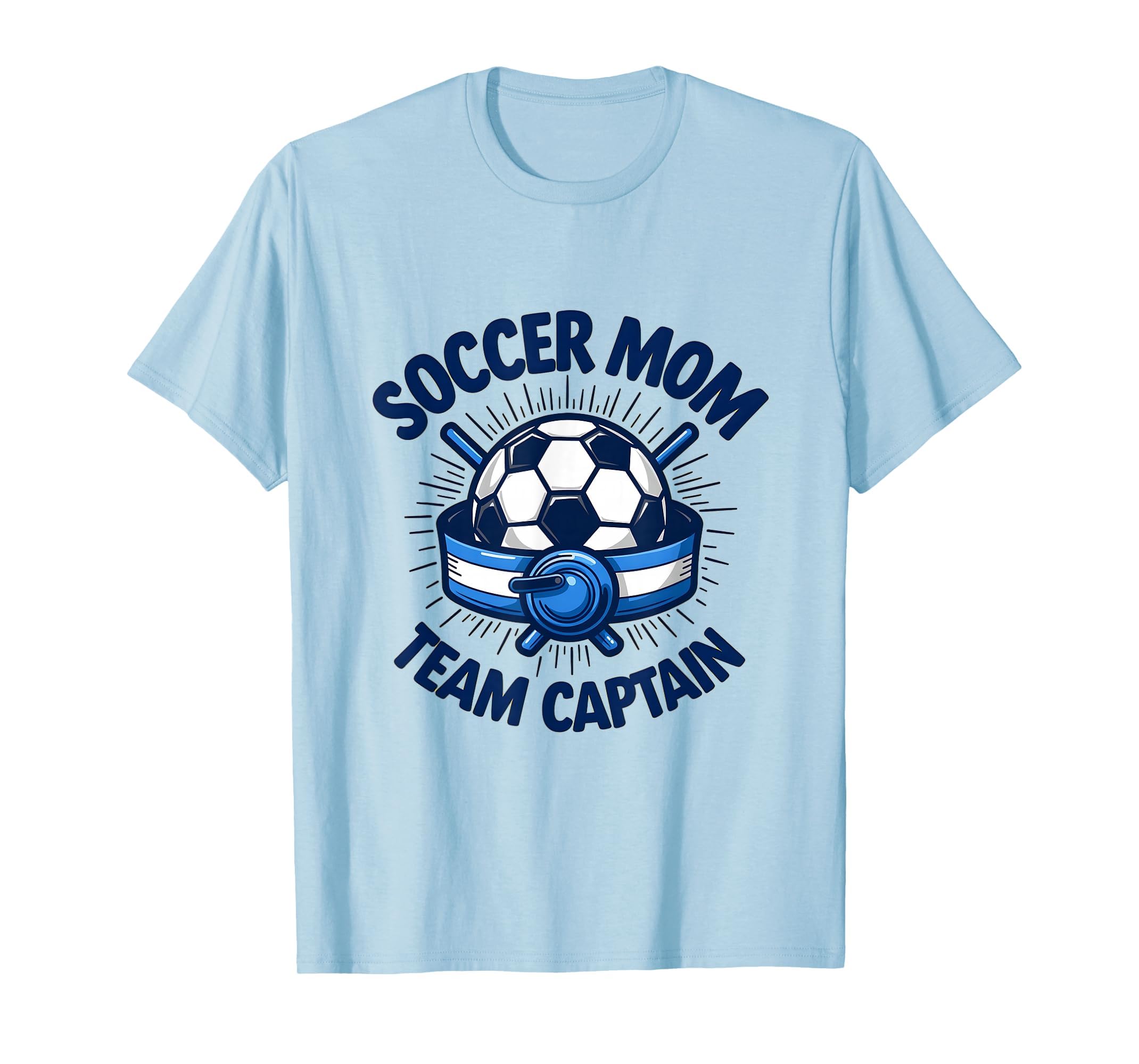 Soccer Mom Team Captain Leadership T-Shirt - Minimalist Print Unisex - T-Shirt, Sweatshirt, Hoodie