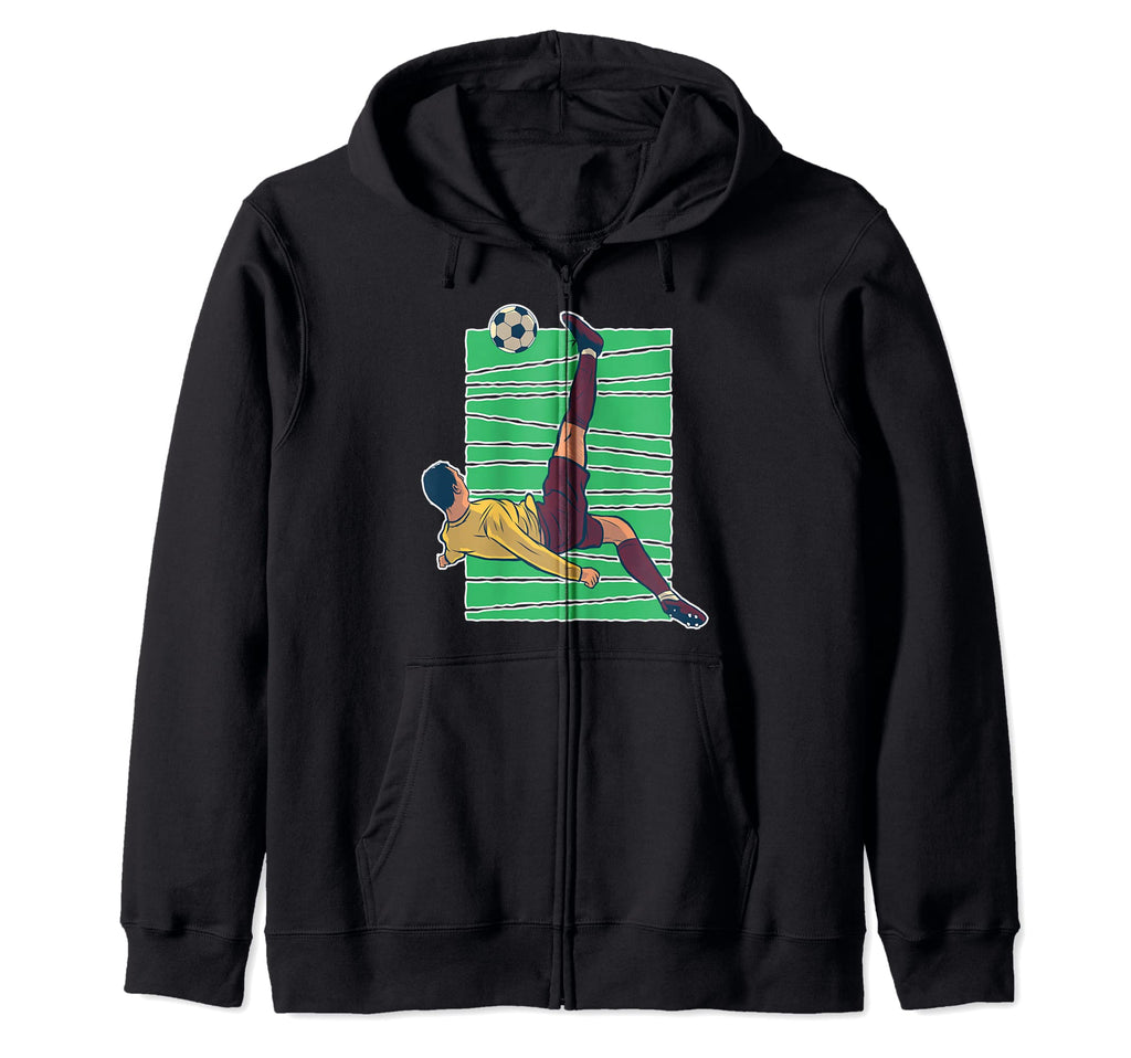 Soccer Player Soccer Fan Goalkeeper Hoodie - Aesthetic Graphic for Adults - T-Shirt, Sweatshirt, Hoodie