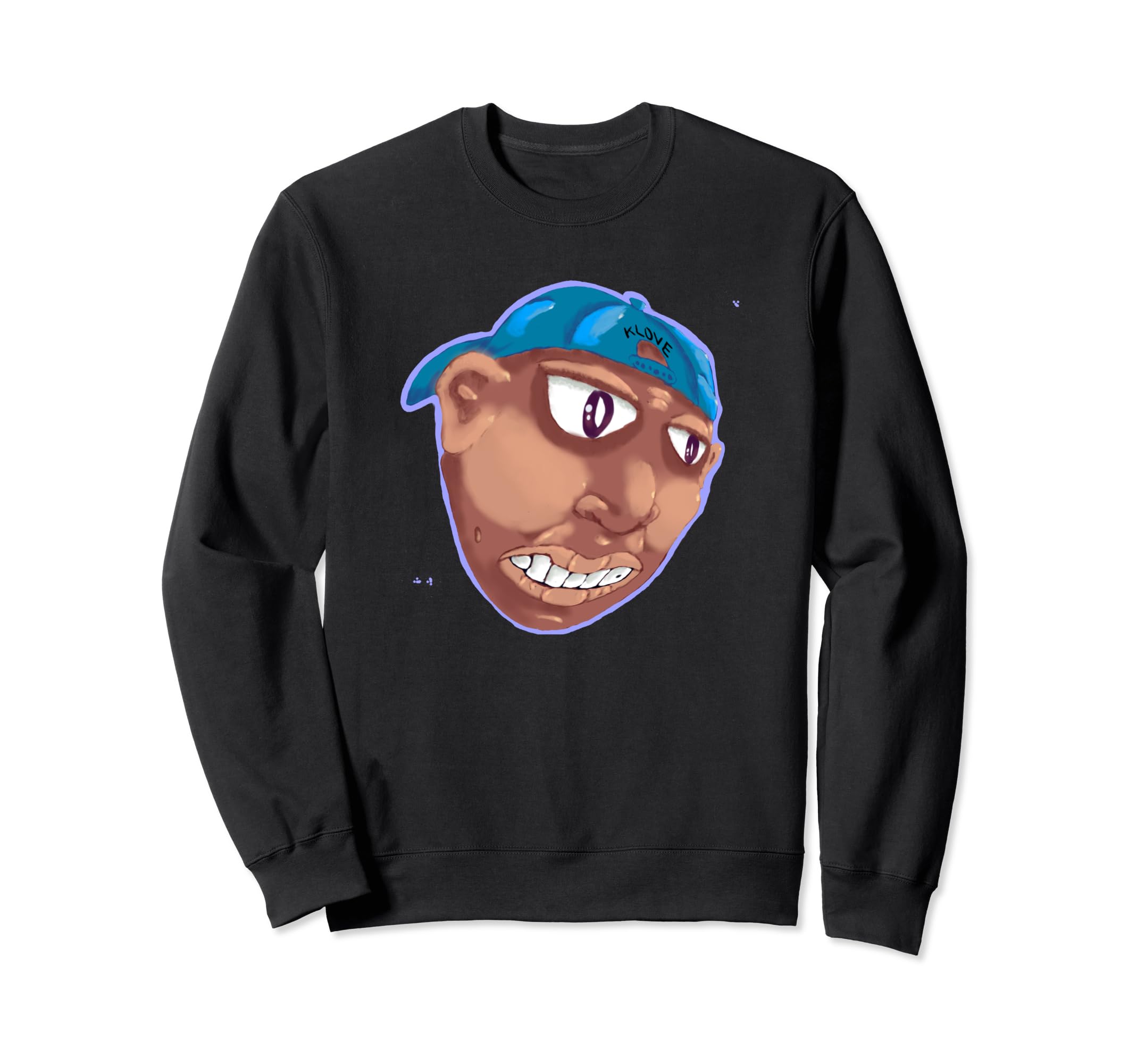 Graffiti Face Hiphop Oldschool Sweatshirt - Trendy Graphic Men Women - T-Shirt, Sweatshirt, Hoodie