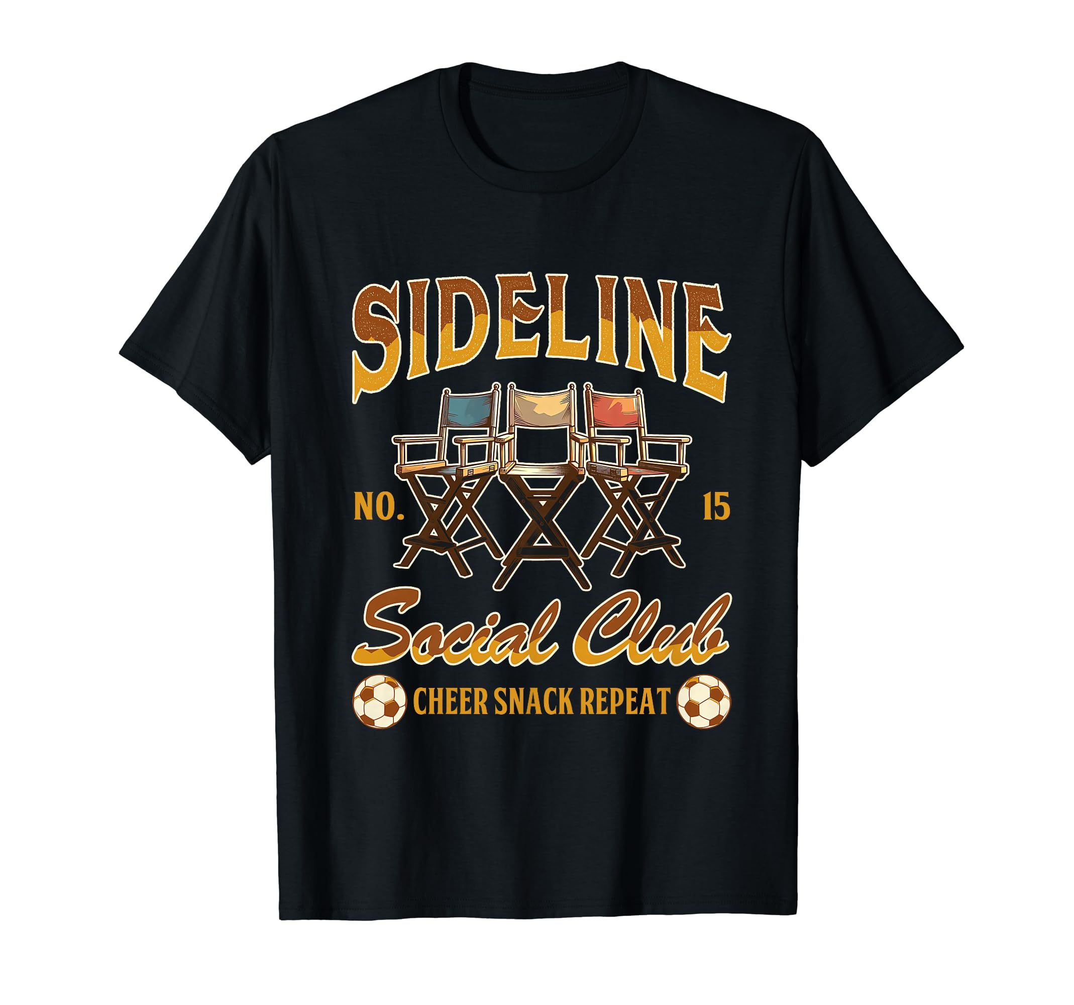 Soccer Mom Family Sideline Social T-Shirt - Fun Novelty Design for Adults - T-Shirt, Sweatshirt, Hoodie