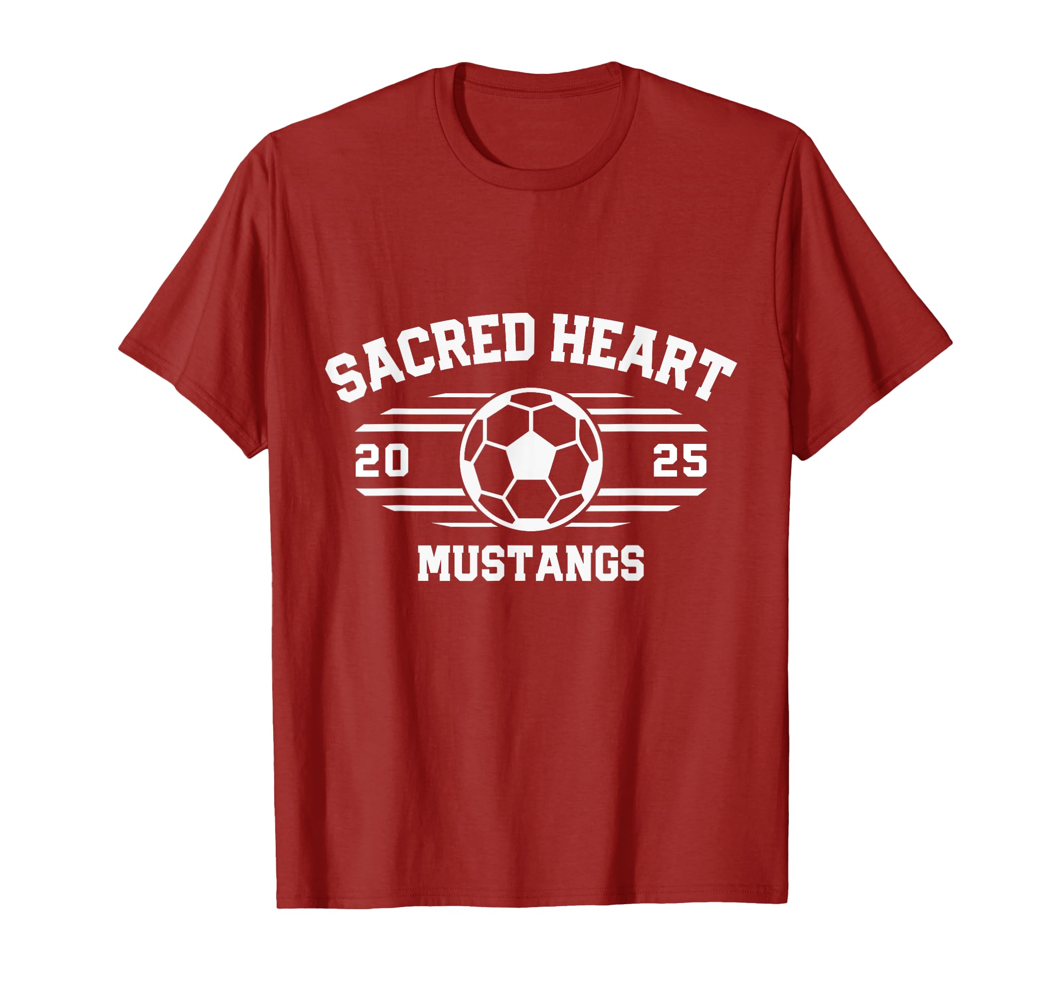 Sacred Heart Mustangs High School Hoodie - Casual Everyday Wear for Adults - T-Shirt, Sweatshirt, Hoodie