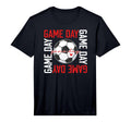 Game Day Soccer Heart Soccer Game Day T-Shirt - Aesthetic Graphic Unisex - T-Shirt, Sweatshirt, Hoodie