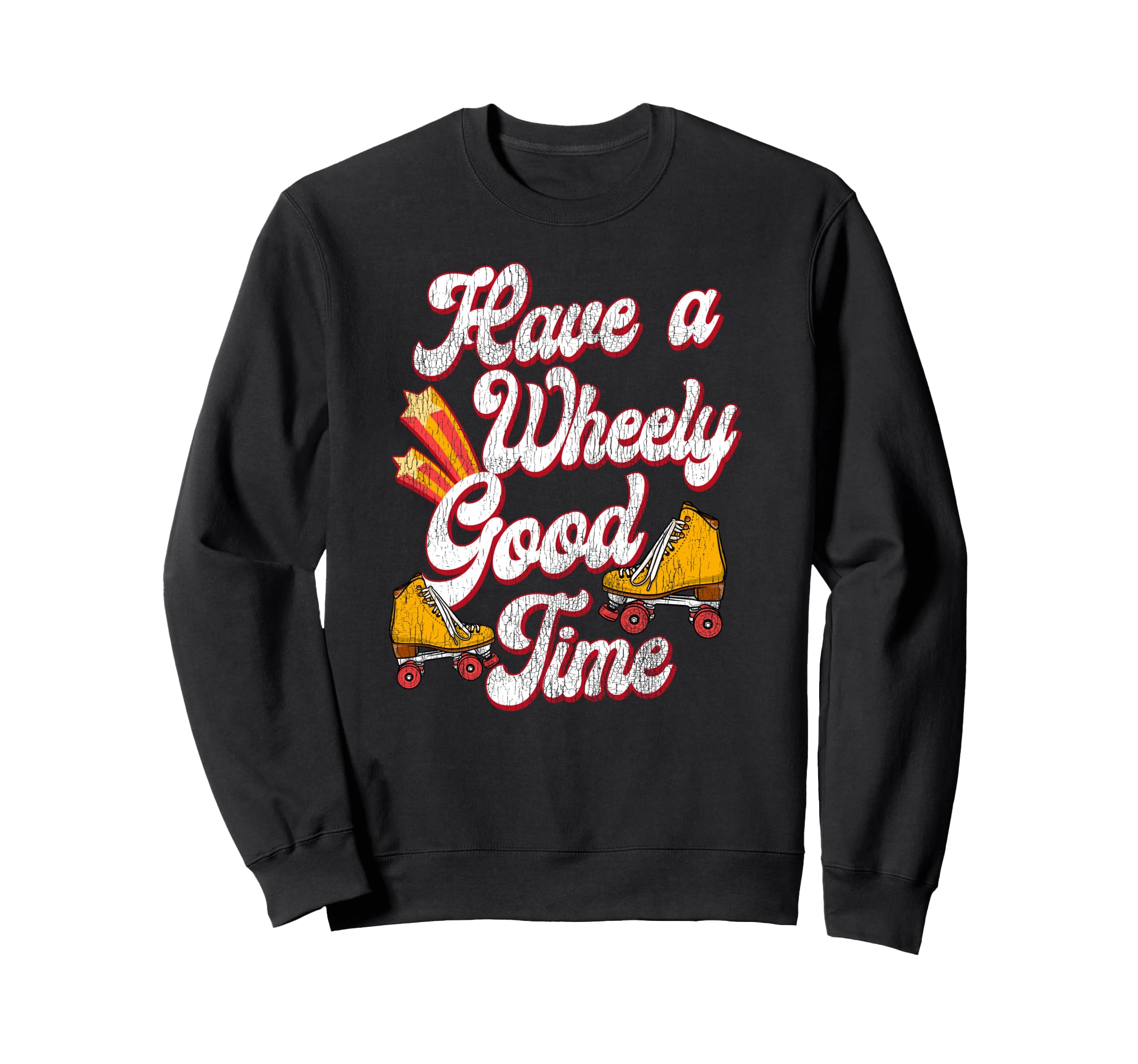 Roller Skating Skate 1970S Sweatshirt - Streetwear Style for Adults - T-Shirt, Sweatshirt, Hoodie