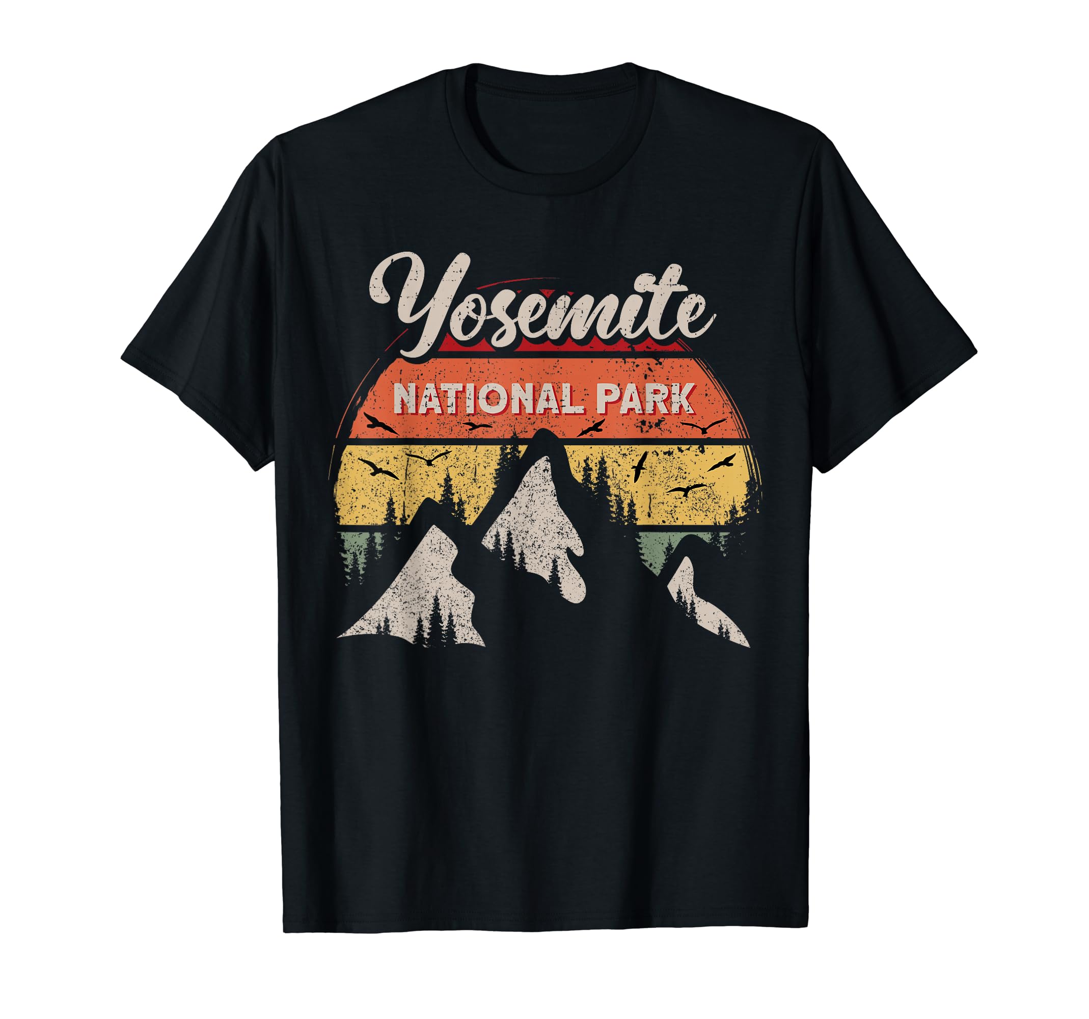 Yosemite National Park Us Yosemite T-Shirt - Custom Art Print Men Women - T-Shirt, Sweatshirt, Hoodie