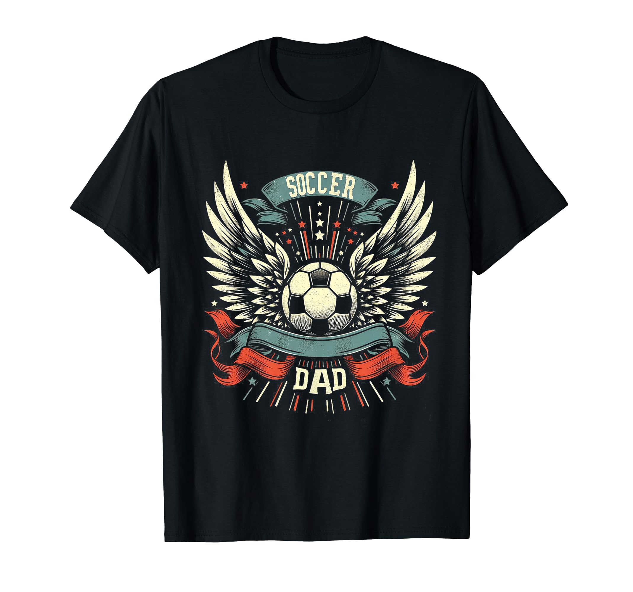 Soccer Dad Family Matching Dad Fathers T-Shirt - Custom Art Print Unisex - T-Shirt, Sweatshirt, Hoodie