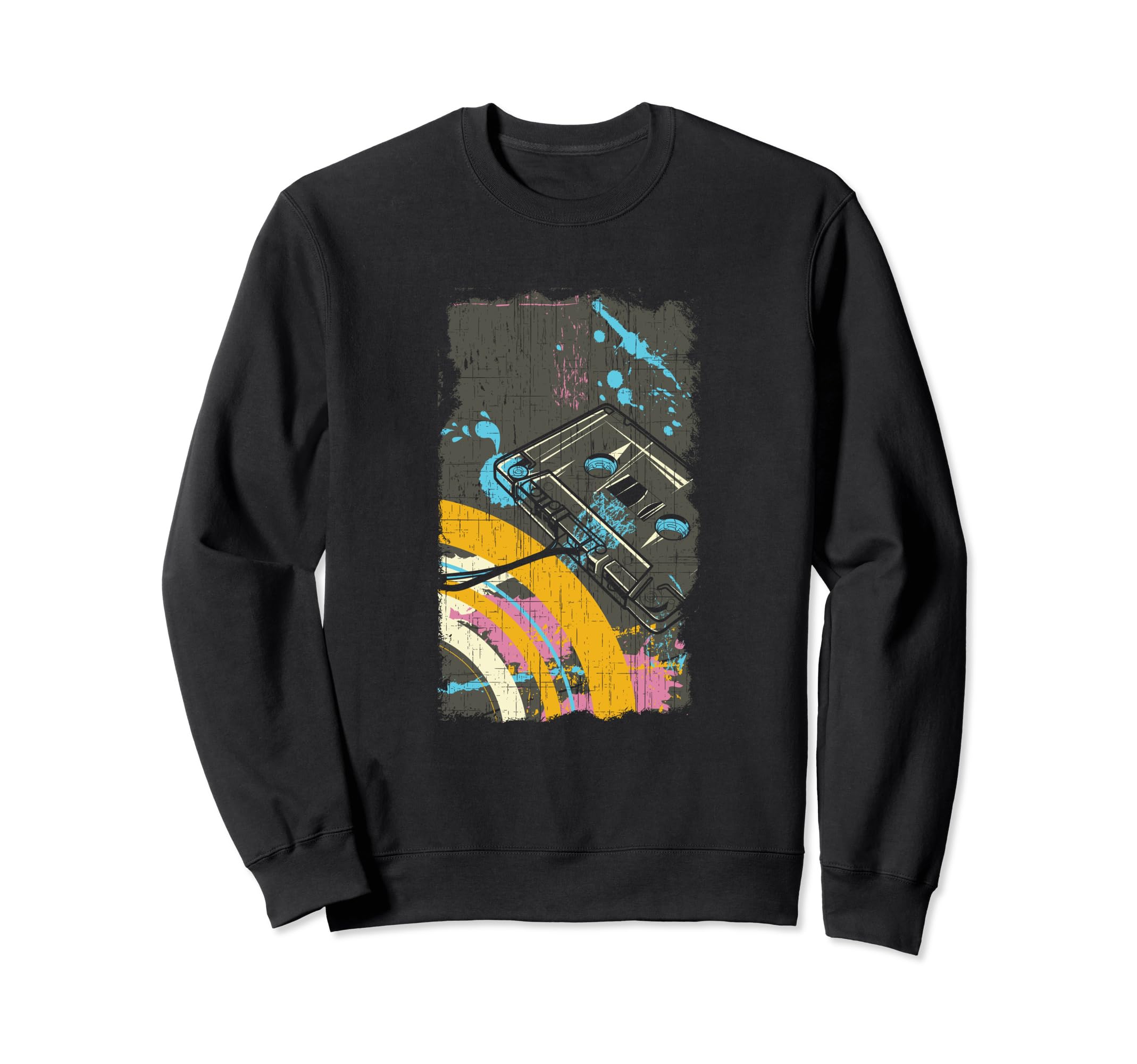70S 80S Cassette Tape Nostalgic Sweatshirt - Aesthetic Graphic Men Women - T-Shirt, Sweatshirt, Hoodie