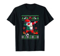 Soccer Dabbing Santa Mexico Flag Ugly T-Shirt - Casual Everyday Wear Unisex - T-Shirt, Sweatshirt, Hoodie