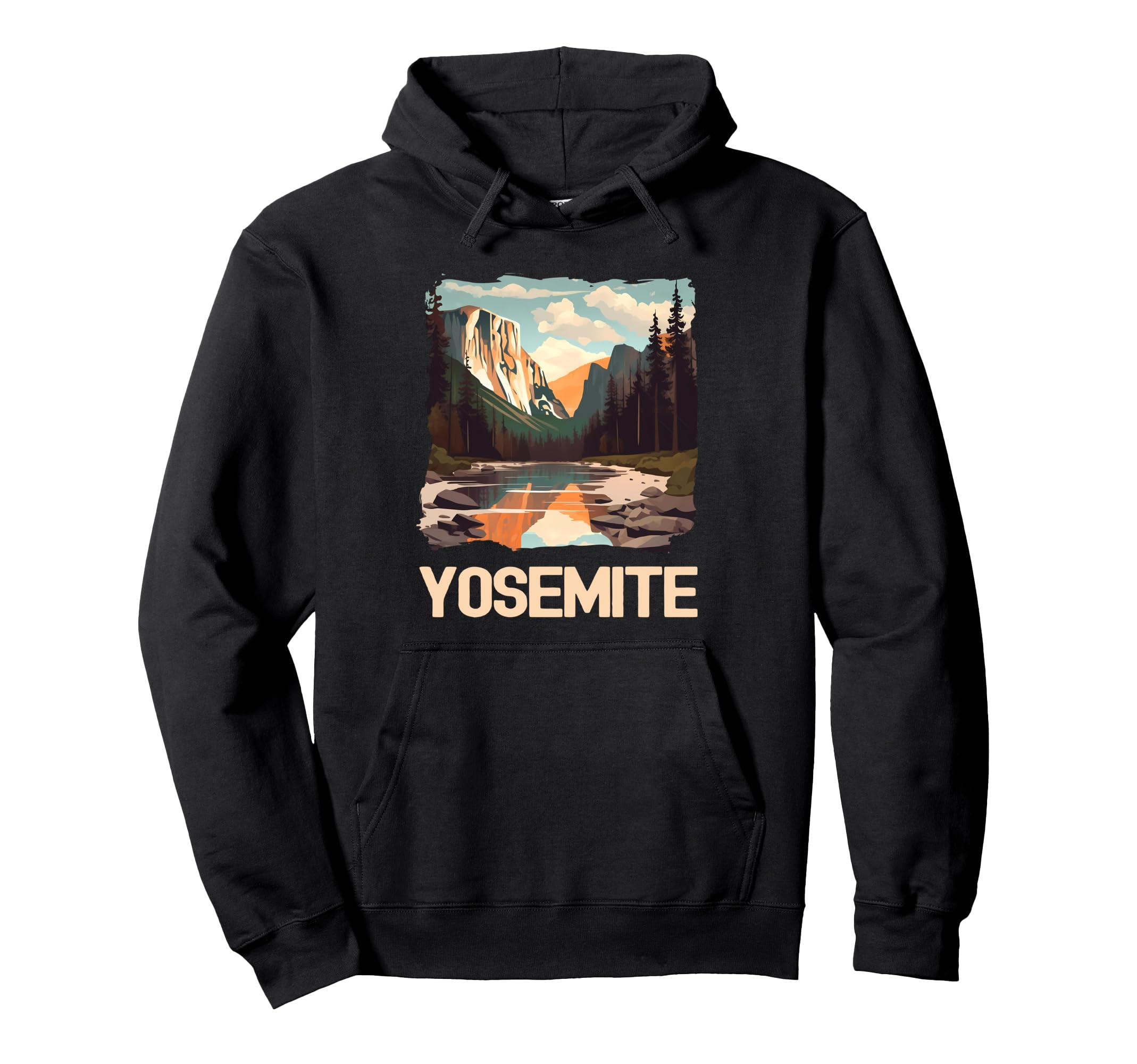 Yosemite National Park Nature Lover Hoodie - Streetwear Style Unisex - T-Shirt, Sweatshirt, Hoodie