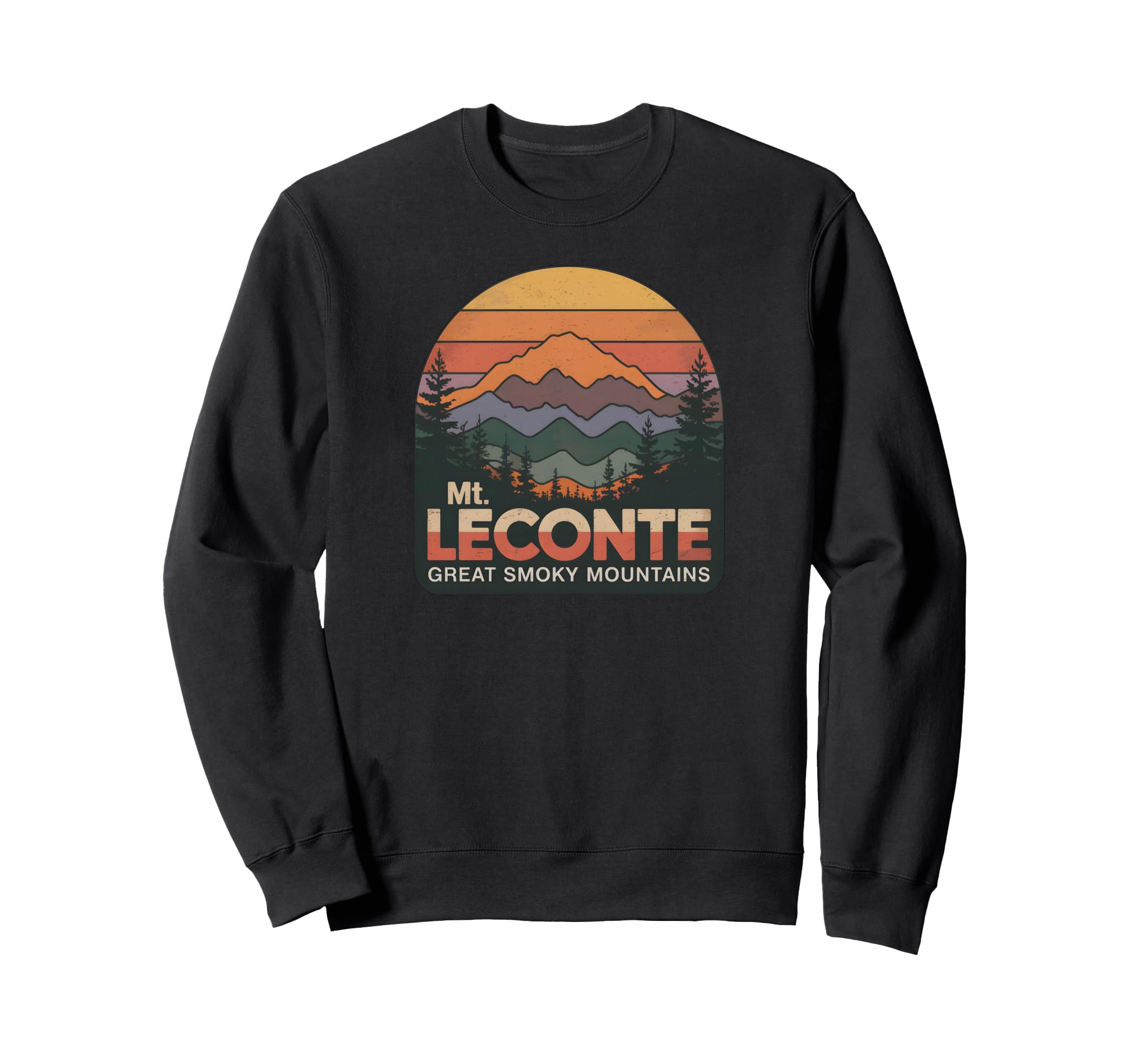 Mt Leconte Great Smoky Mountains Sweatshirt - Fun Novelty Design Men Women - T-Shirt, Sweatshirt, Hoodie
